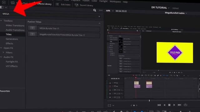 FREE Title Animation For DaVinci Resolve