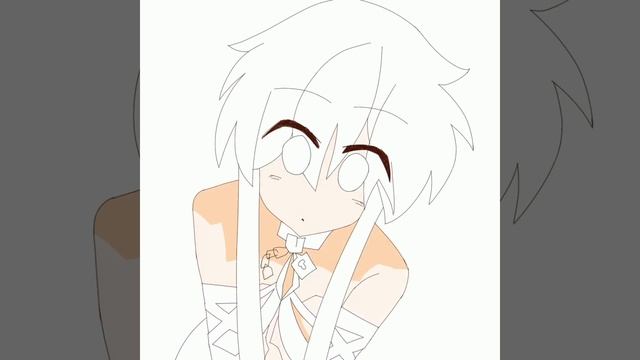 #shorts #anime #waifu #drawing I Drew Kaguya Yamai From DATE A LIVE