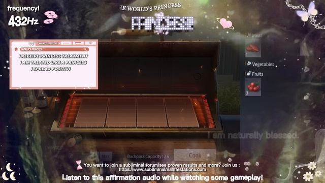 432Hz | The World’s Princess! Princess Treatment, Positive Energy, Self Concept, Attraction&More!