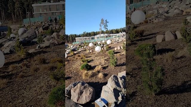 Муж рад поездке Парк Малевича