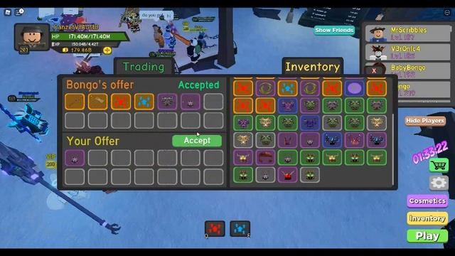 Dungeon quest trading ep 16