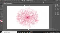 Flower illustration tutorial in Adobe Illustrator, Easy flower illustration with star tool