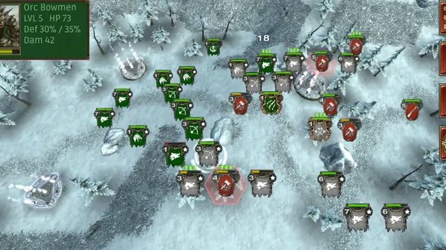 Hex Commander: Fantasy Heroes gameplay, Greenskins Campaign EP19