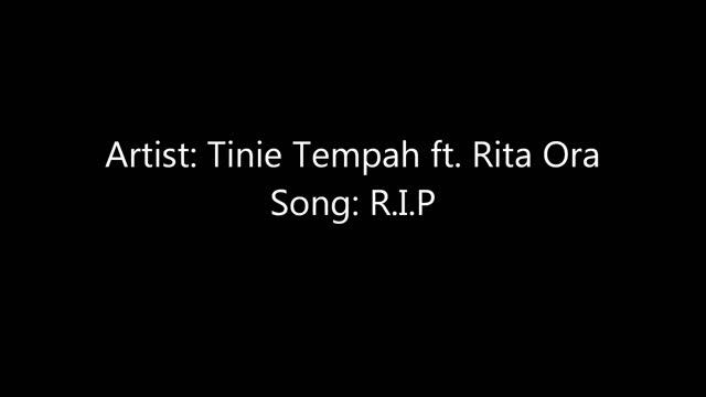 Tinie Tempah ft. Rita Ora - Rip lyrics (official 2012)