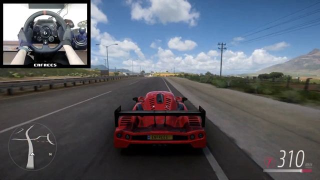 Forza Horizon 5 - Radical RXC Turbo | Logitech g923 gameplay
