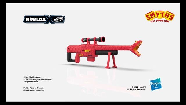NERF Roblox Zombie Attack: Viper Strike Dart Blaster- Smyths Toys