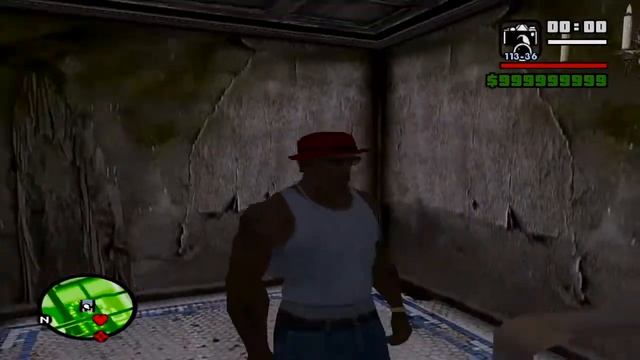 Don't enter CJ's house in the middle of the night in GTA San Andreas!!!