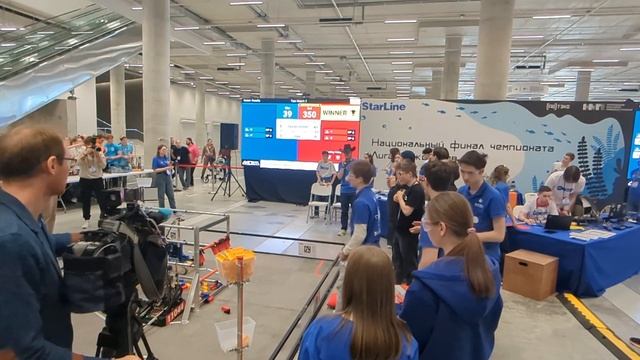 Национальный чемпионат по робототехнике 2025 в Кронштадте
