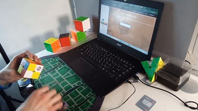 2×2 2.40 average! Cubers.io