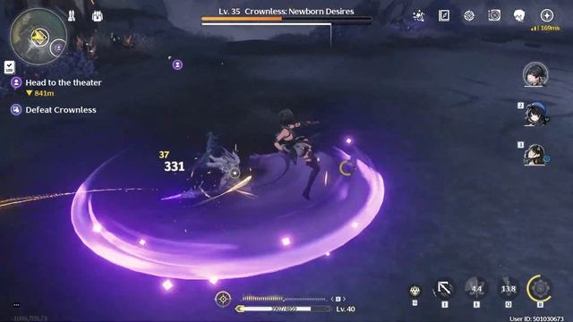 Wuthering Waves Crownless Level 35