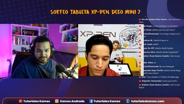 Sorteo tableta XPpen Deco Mini 7