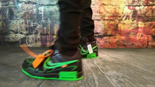 off white rubber dunk black