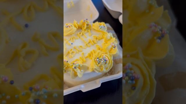 Bento Cake / Mango Flavour