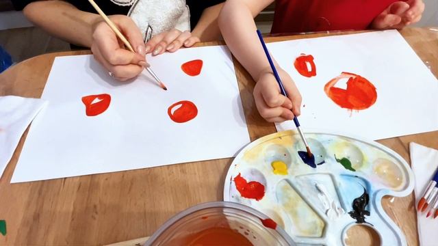 Учимся рисовать вместе с ребенком