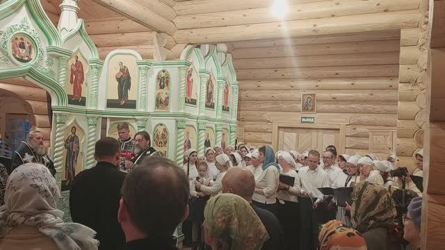 Литургия Преждеосвященных Даров 16.03.2025. Храм Всех Святых. https://vk.com/pojem_v_andreevskom