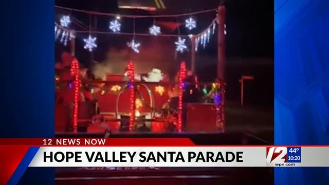 Hope Valley Fire Department hosts annual Santa Parade