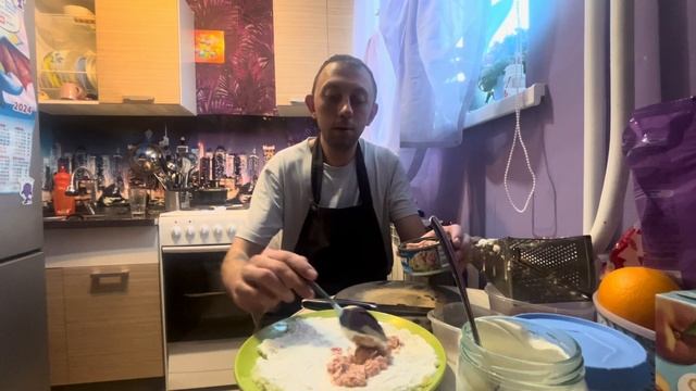 Салат мимоза с тунцом 🥗