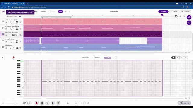 How to make "Shotta Flow 5" by NLE Choppa on SOUNDTRAP!! (Free!!!)