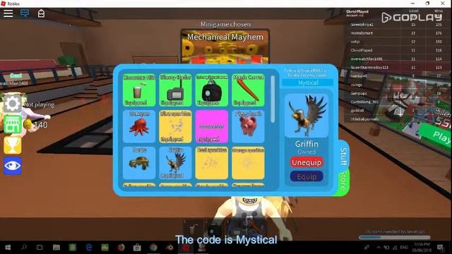 Roblox Epic Minigames Code April 2018
