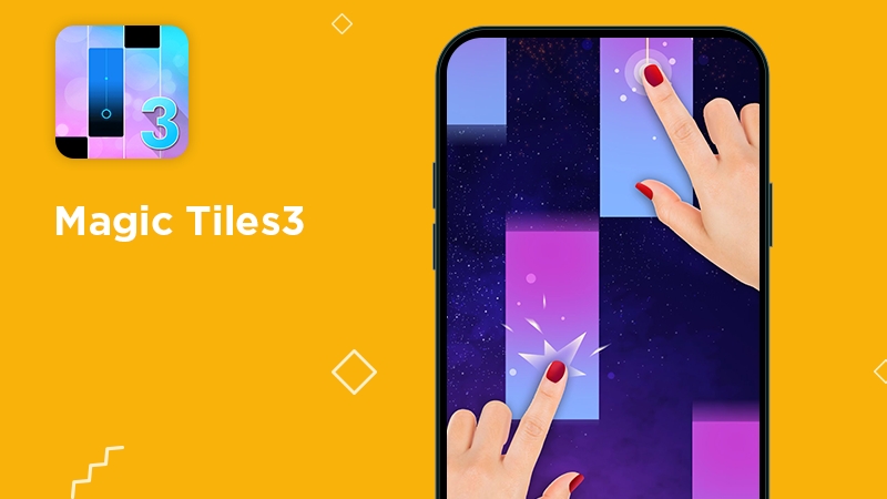 Играем в игру Magic Tiles 3