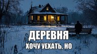 Страшные истории. ДЕРЕВНЯ. Хочу уехать, но...