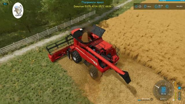 FS 22. Elm Creek. Новий комбайн CLAAS. Прибирання Ячменя. Вовна та Тканина. Тварини та Теплиці.