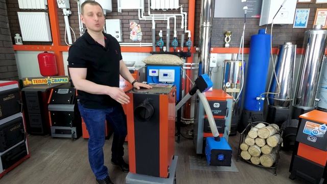 Обзор твердотопливных отопительных котлов Теплодар КУППЕР ПРО 2.0 16,22,28,36,42 кВт