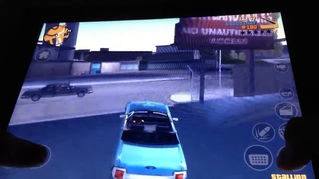 Прохождение GTA3 на iPad (миссия3) отвали от моих телок !