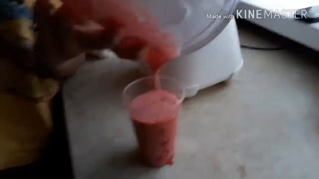 DIY Делаем мороженое из клубники