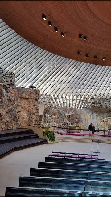 🇫🇮岩石教堂: 赫爾辛基只去一個地方的話就是這裡了 Temppeliaukio Church, The Must Go in Helsinki