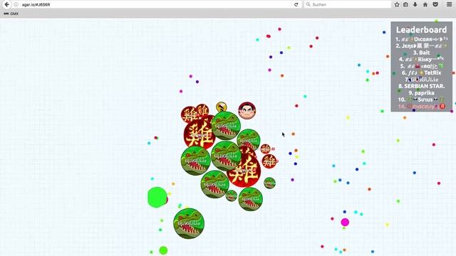 Agar.io//INSANE SPLIT RUNNING//INCREDIBLE TRICKSPLITS//Croco Agar.io