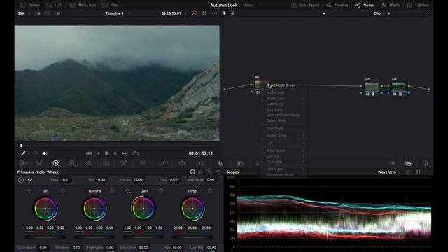 Simple Cinematic Film Look | Beginner DaVinci Resolve Tutorial