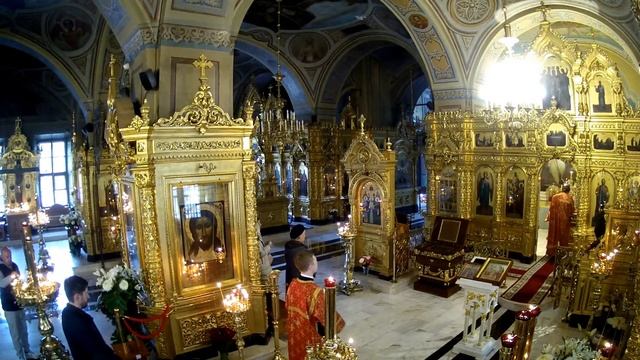 12.05.2024 Вечерня и Утреня с полиелеем. Ап. Иакова Зеведеева.