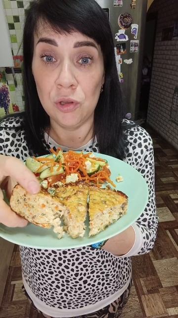 Запеканка низкокалорийная 😋 из простых и доступных продуктов,которую хочется есть и есть 😁