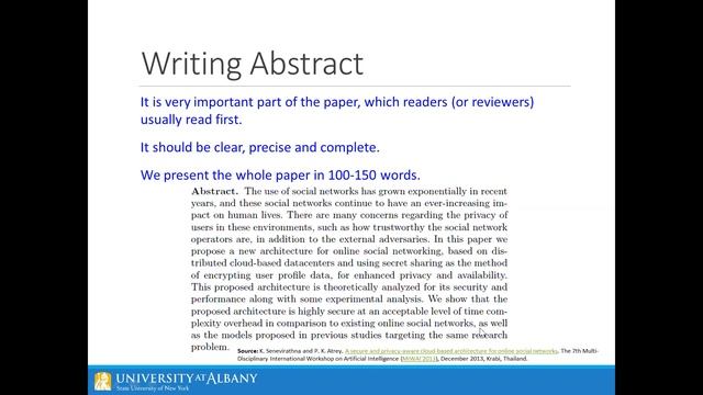 How to write a research paper (3/3)