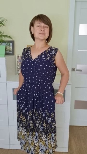 Летнее платье своими руками👗 результат челленджа 👍