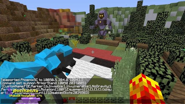Pokémon in Vanilla Minecraft - April Update! | Easter Eggs, NEW Moves & Routes!