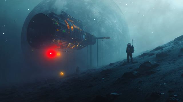 Pulse V - Dark Space Ambient Music - Mysterious Dystopian Sci Fi Ambience