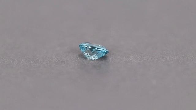 Blue Zircon Oval Cut 0 75 Carat ZIN0073