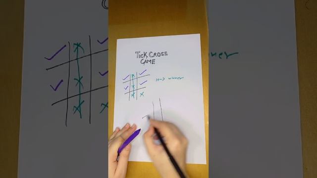 Tick Cross Game
