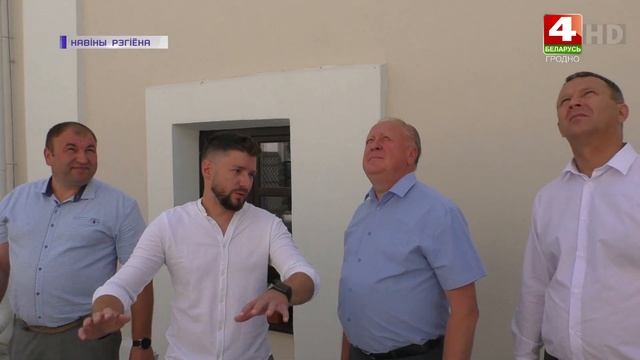 Виктор Лискович с рабочей поездкой посетил Слонимский район. | Новости Гродно 24.08.2022
