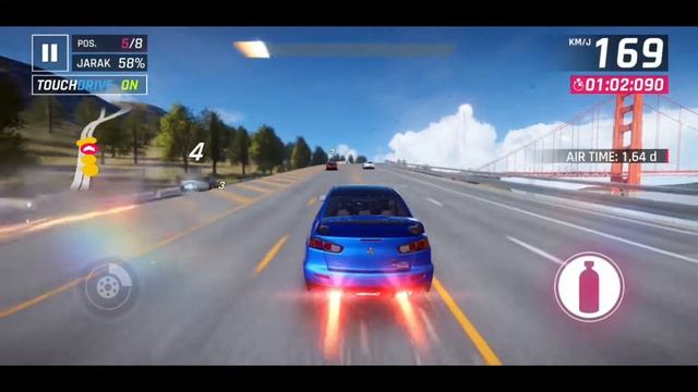 Asphalt 9 : Nyobain Mitsubishi Evolution dan BMW Z4