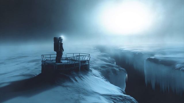 Frozen - Dark Ambient Sci-Fi Music for Solitary Exploration - Deep & Icy Soundscapes