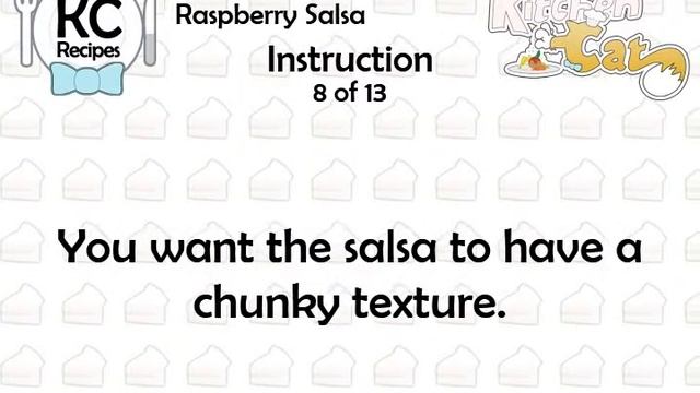 Raspberry Salsa - Kitchen Cat