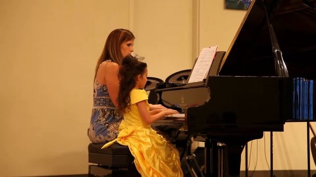 Beauty and the Beast - Piano Duet - Whysper Stephenson - Recital 2017
