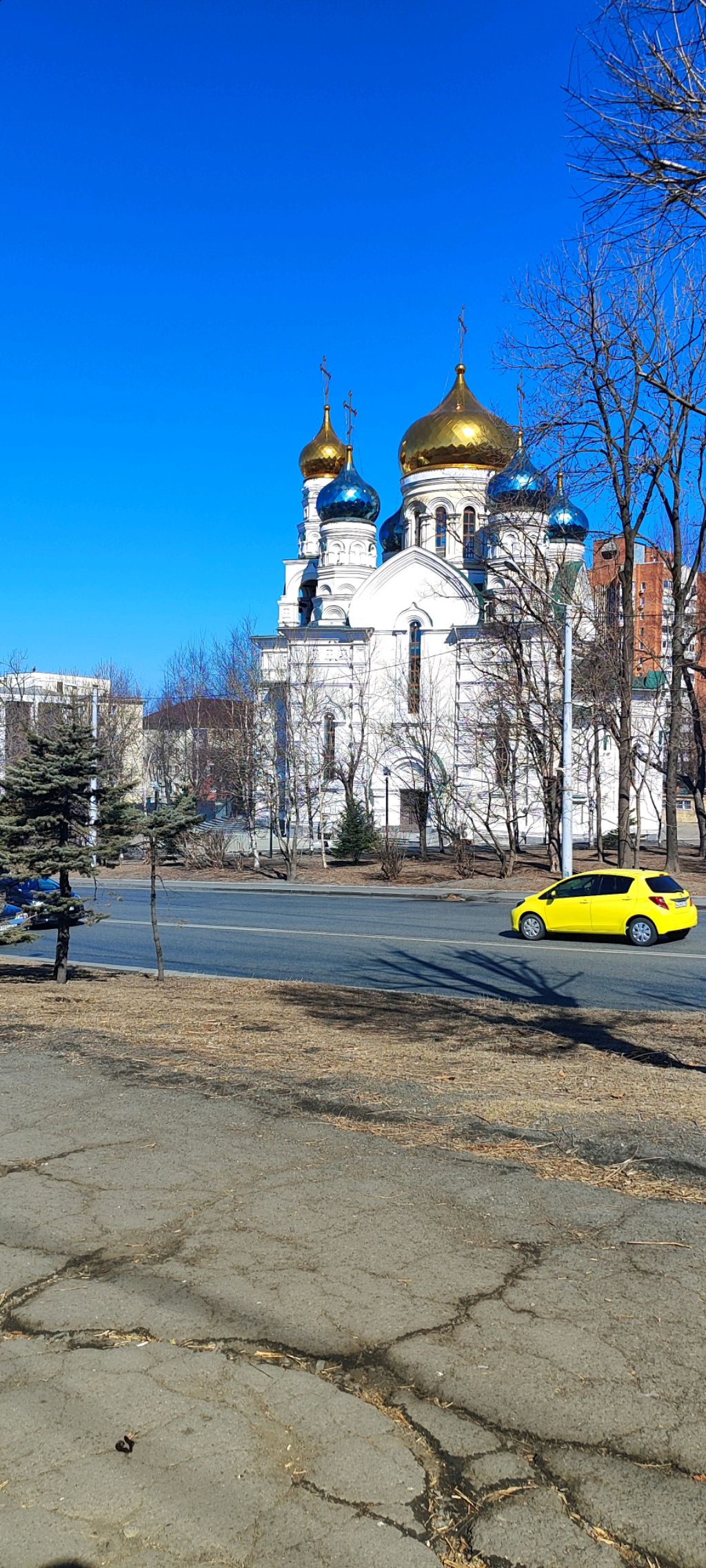 Владивосток от Покровского парка до (23.03.2025).