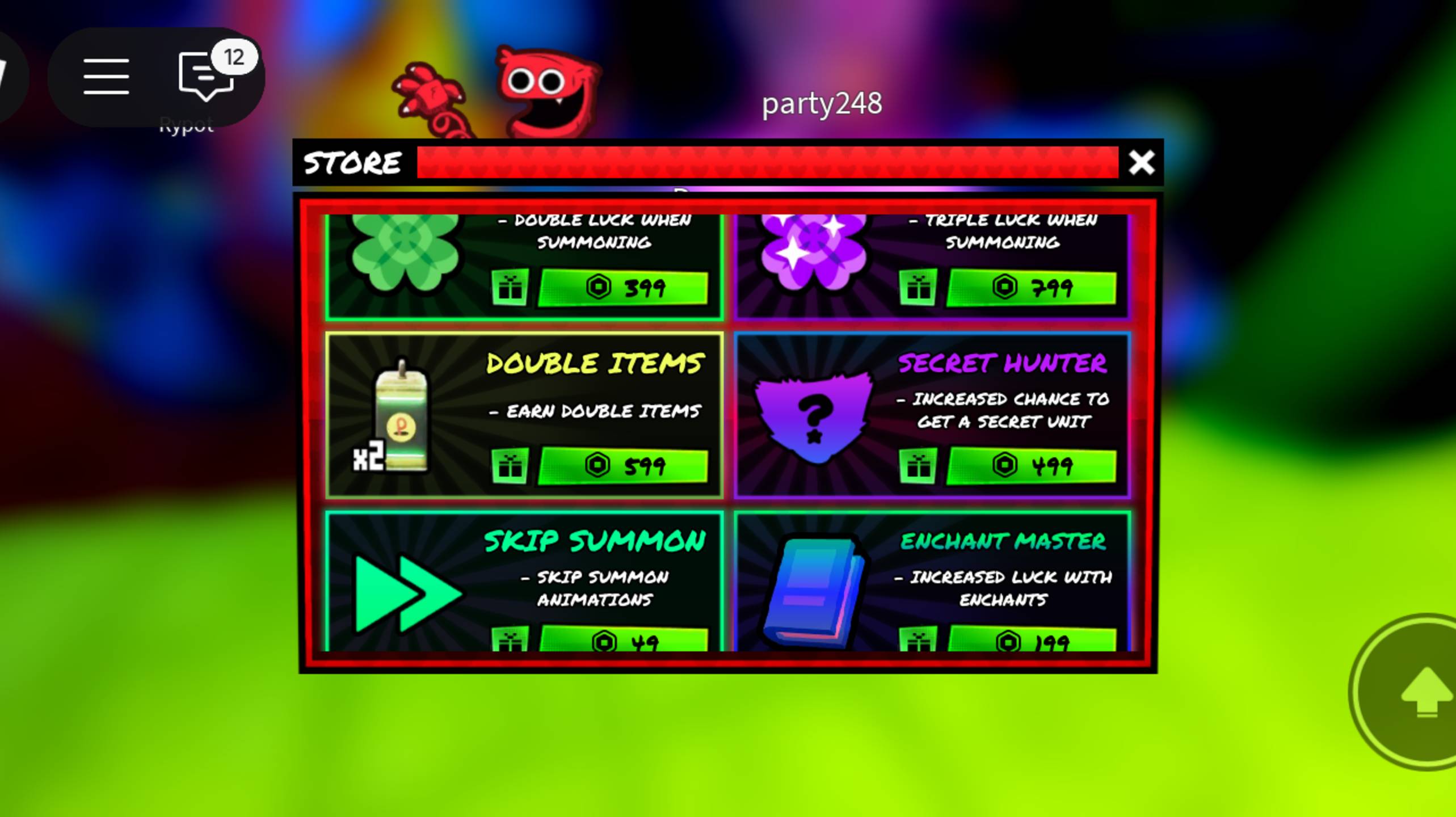 Играю в poppy playtime tower defense
