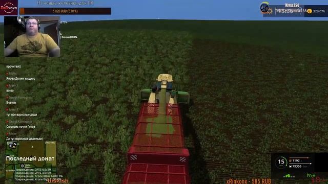 Продолжение играем в   Multiplayer Farming Simulator 15 карта Янова Долина хард кор