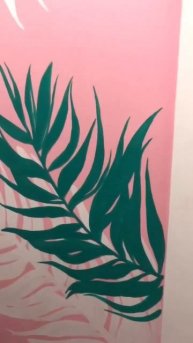 Как вам результат? Роспись для любителей тропиков☀️ #art #граффити