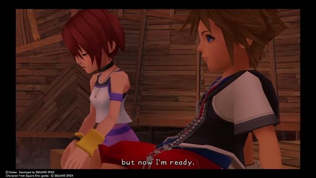 [Road to kh3] Kingdom hearts 1 sora and kairi moment